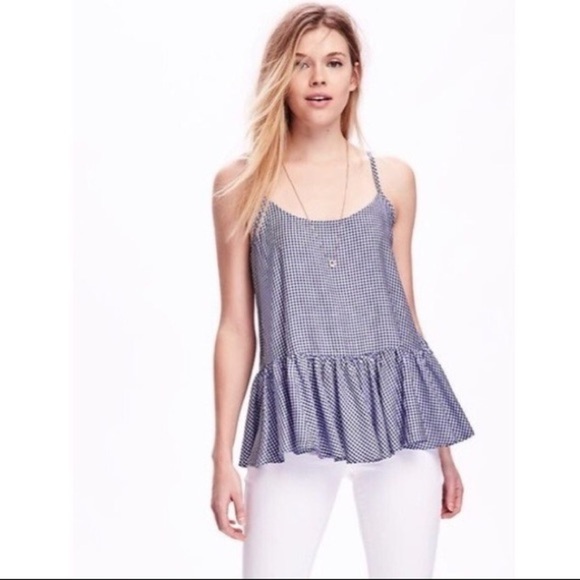 Gingham Tank - Picture 1 of 4